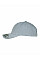 Heather Grey Curved Classic Snapback Cap