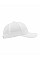 White Curved Classic Snapback Cap