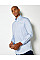 Silver Grey Classic Fit Long Sleeve Premium Oxford Shirt