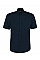 Dark Navy Classic Fit Short Sleeve Premium Oxford Shirt