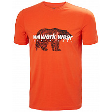 Dark Orange Graphic Tee