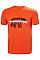 Dark Orange Graphic Tee