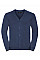 Denim Marl Men's V-Neck Knitted Cardigan