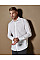 White Slim Fit Long Sleeve Business Shirt