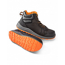 Black/Grey/Orange Stirling Safety Boot