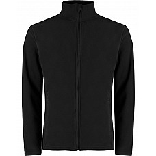 Black Regular Fit Corporate Micro Fleece