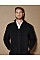 Black Regular Fit Corporate Micro Fleece