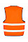 Fluoresent Orange Hi-Vis Motorist Safety Vest