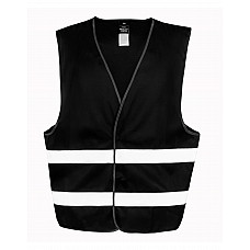 Black Enhance Visibility Vest