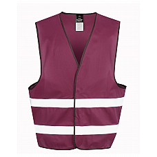 Burgundy Enhance Visibility Vest