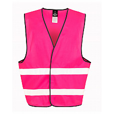 Fluorescent Pink Enhance Visibility Vest