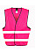 Fluorescent Pink Enhance Visibility Vest