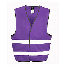 Purple Enhance Visibility Vest