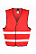 Red Enhance Visibility Vest