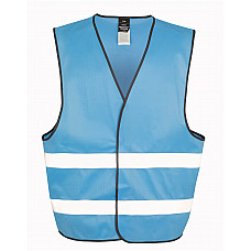 Sky Blue Enhance Visibility Vest