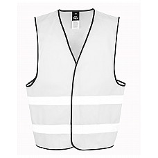 White Enhance Visibility Vest