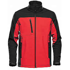 Red/Black Men's Cascades Softshell