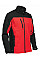 Red/Black Men's Cascades Softshell