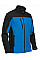 Azure/Black Men's Cascades Softshell