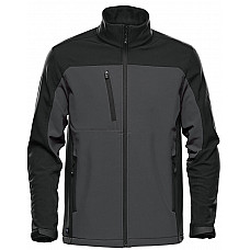 Dolphin/Black Men's Cascades Softshell