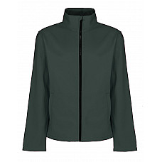 Dark Spruce/Black Ablaze Women's Printable Softshell