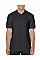 Black Premium Cotton® Adult Double Piqué Polo