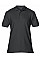 Black Premium Cotton® Adult Double Piqué Polo