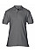 Charcoal Premium Cotton® Adult Double Piqué Polo