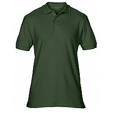 Forest Green Premium Cotton® Adult Double Piqué Polo