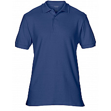 Navy Blue Premium Cotton® Adult Double Piqué Polo