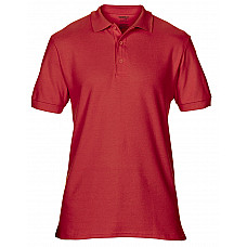 Red Premium Cotton® Adult Double Piqué Polo