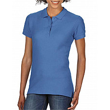 Flo Blue Premium Cotton® Ladies' Double Piqué Polo