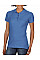 Flo Blue Premium Cotton® Ladies' Double Piqué Polo