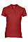 Red Premium Cotton® Ladies' Double Piqué Polo