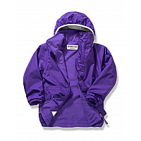 Purple Kid's Reversible StormDri 4000 Fleece Jacket