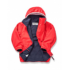 Red/Navy Kid's Reversible StormDri 4000 Fleece Jacket