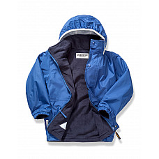 Royal/Navy Kid's Reversible StormDri 4000 Fleece Jacket