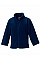 French Navy Kids Full Zip Outdoor Fleece