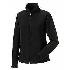 Black Ladies' Full Zip Outdoor Fleece