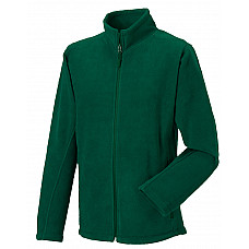 Bottle Green Men's Full Zip Outdoor Fleece