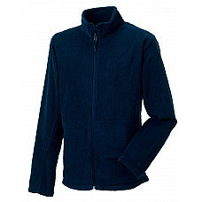 French Navy Men's Full Zip Outdoor Fleece