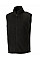 Black Men's Outdoor Fleece Gilet