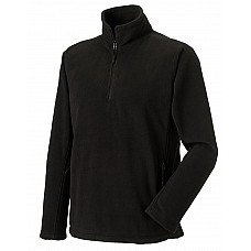 Black 1/4 Zip Outdoor Fleece