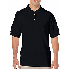 Black DryBlend® Adult Jersey Polo