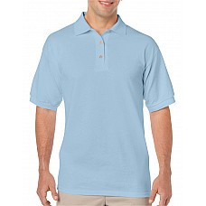 Light Blue DryBlend® Adult Jersey Polo