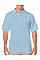 Light Blue DryBlend® Adult Jersey Polo