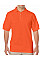 Orange DryBlend® Adult Jersey Polo