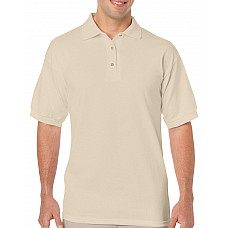 Sand DryBlend® Adult Jersey Polo