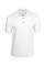 White DryBlend® Adult Jersey Polo