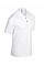 White DryBlend® Adult Jersey Polo